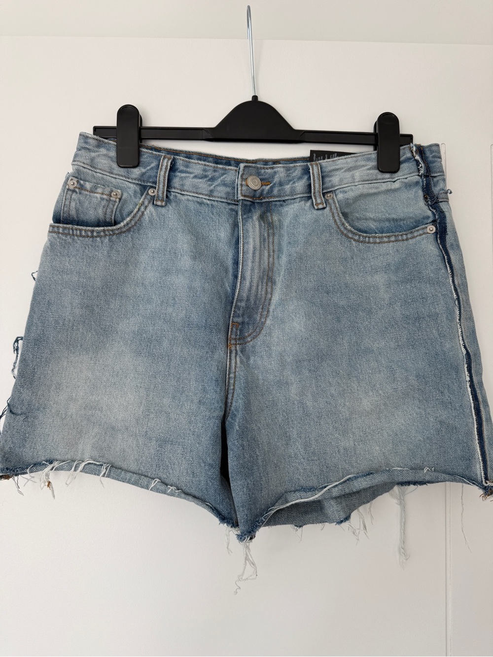 Zara Light Blue Denim Cutoff Shorts